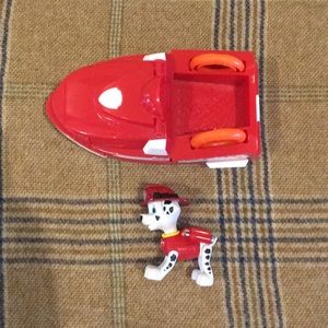 Paw patrol Marshall & car set
